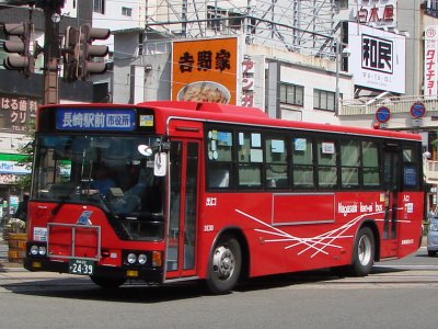 地元長崎のバス（長崎県営バス）